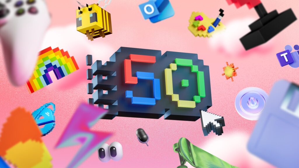 Microsoft at 50