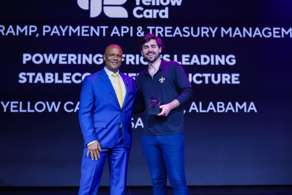Yellow Card Wins Grand Prix Payments Award at Money20/20 USA